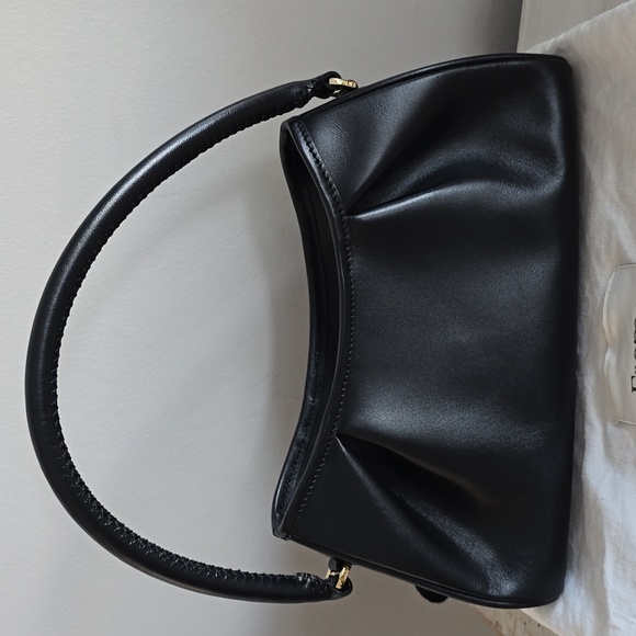 Elleme Small Dimple Leather Bag In Black - Picture 6 of 16